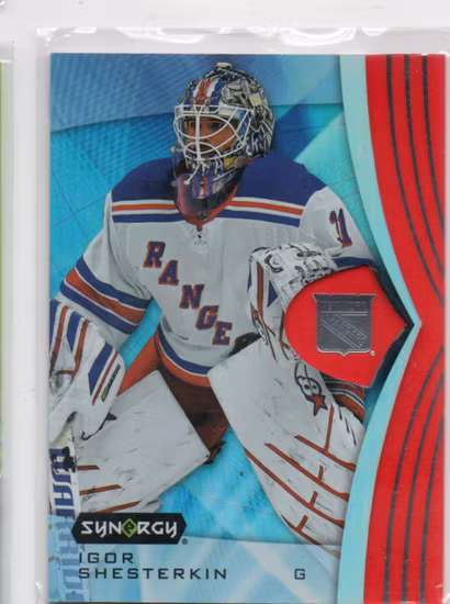 2023-24 Synergy Red #55 Igor Shesterkin (15-B15-NHLRANGERS)
