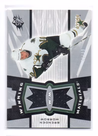 2006-07 SPx Winning Materials Spectrum #WMMW Brenden Morrow (50-SS6-NHLSTARS)