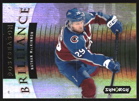 2021-22 Synergy Postseason Brilliance #PB3 Nathan MacKinnon (20-SS12-NHLAVALANCHE)