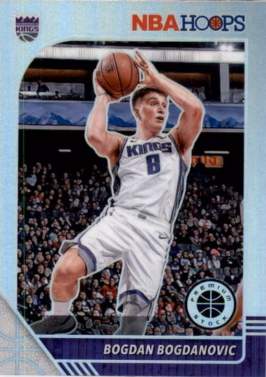 2019-20 Hoops Premium Stock Prizms Silver #168 Bogdan Bogdanovic (12-OO11-NBAKINGS)