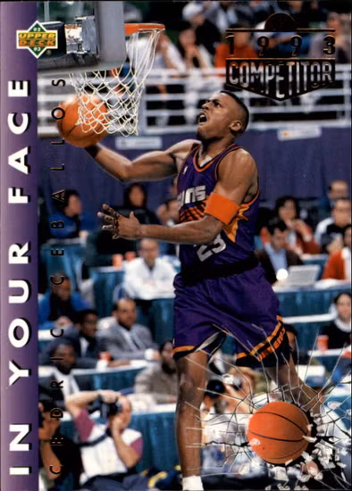 1992-93 Upper Deck #448 Cedric Ceballos FACE (10-OO10-NBASUNS)