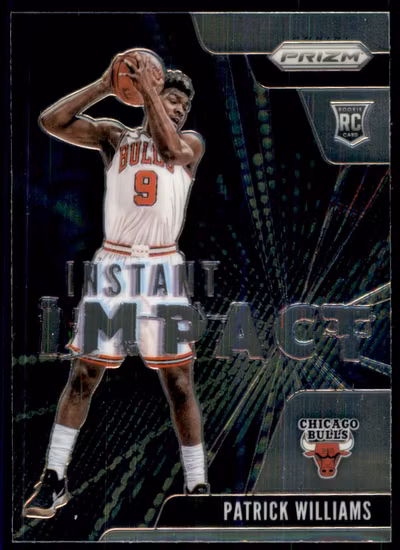2020-21 Panini Prizm Instant Impact #3 Patrick Williams (12-SS7-NBABULLS)