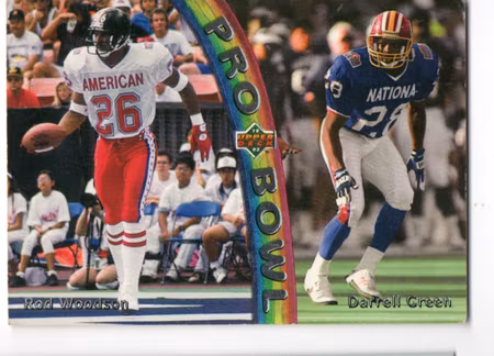 1992 Upper Deck Pro Bowl #PB13 R.Woodson D.Green (10-SS13-NFLOTHERS) SEE CONDITION