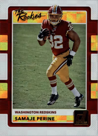 2017 Donruss The Rookies #31 Samaje Perine (15-OO11-NFLREDSKINS)