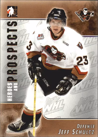 2004-05 ITG Heroes and Prospects #81 Jeff Schultz (5-SS3-NHLOTHERS)