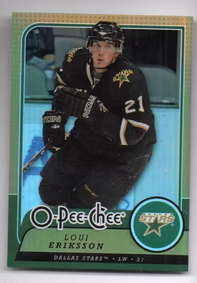 2008-09 O-Pee-Chee Gold #146 Loui Eriksson (15-RR15-NHLSTARS)