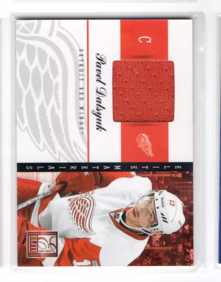 2011-12 Elite Materials #38 Pavel Datsyuk (60-B11-NHLREDWINGS)