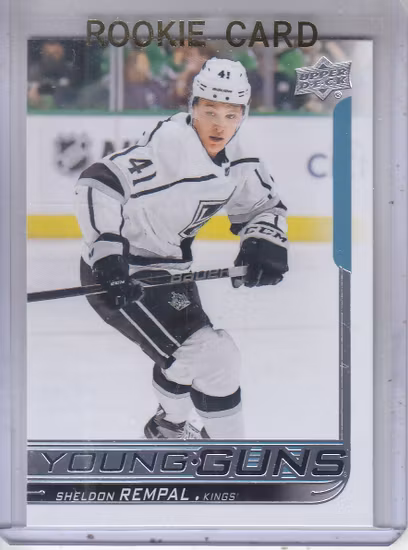 2018-19 Upper Deck #458 Sheldon Rempal YG RC (30-SS12-NHLKINGS)