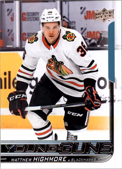 2018-19 Upper Deck #464 Matthew Highmore YG RC (30-SS12-NHLBLACKHAWKS)