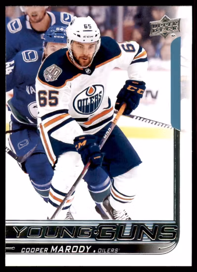 2018-19 Upper Deck #475 Cooper Marody YG RC (30-SS12-NHLOILERS)
