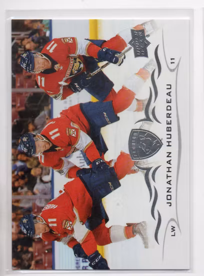 2018-19 Upper Deck Triple Exposure #77 Jonathan Huberdeau (100-SS14-NHLPANTHERS)