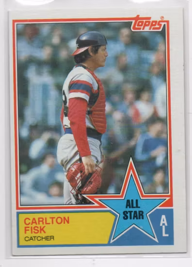 1983 Topps #393 Carlton Fisk AS (10-SS13-MLB)