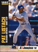 1992 Jimmy Dean Rookie Stars #2 Pat Listach (10-SS12-MLBBREWERS)