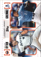 2010 Topps Legendary Lineage #LL28 Nolan Ryan Zack Greinke (25-SS3-MLBASTROS+MLBROYALS)
