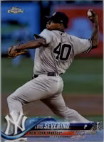 2018 Topps Chrome Refractors #65 Luis Severino (10-SS3-MLBYANKEES)