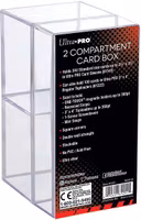 Ultra Pro 2-Compartment Card Box