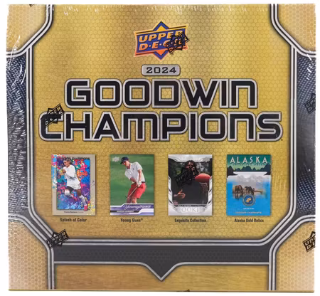 BREAK #538 >> 19 MARCH > 2024 Upper Deck Goodwin Champions (Hobby Box) - RANDOM LETTERS!