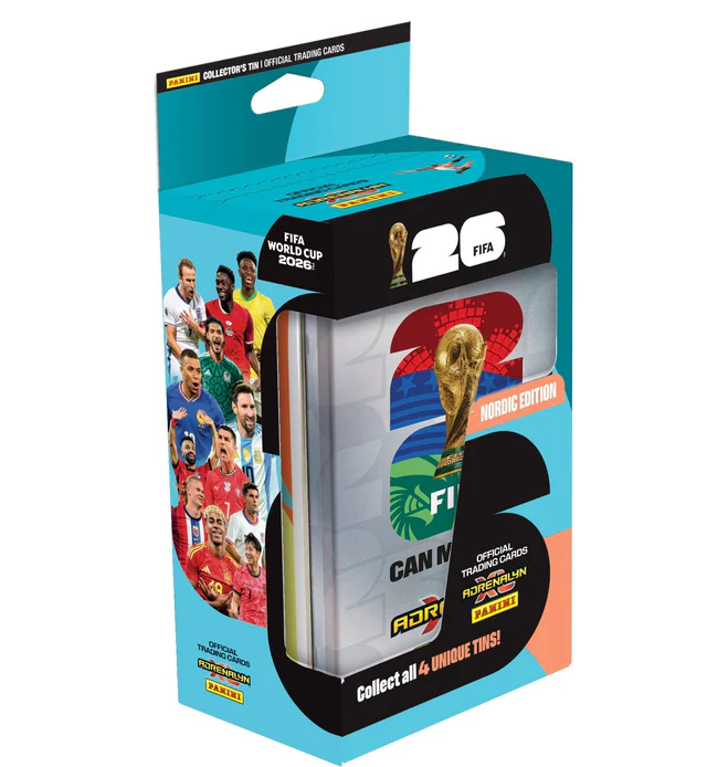 2026 Panini Adrenalyn XL FIFA World Cup Nordic Edition (Mega Tin)