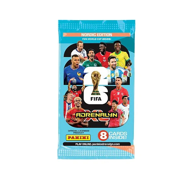 2026 Panini Adrenalyn XL FIFA World Cup Nordic Edition (Booster Pack)