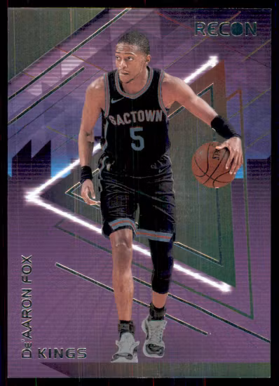 2020-21 Panini Recon #182 De'Aaron Fox (10-PP14-NBAKINGS)