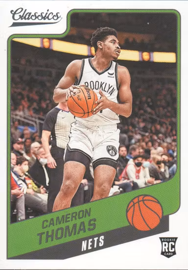 2021-22 Panini Chronicles #174 Cameron Thomas Classics (20-RR2-NBANETS)