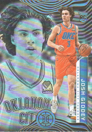 2021-22 Panini Illusions #156 Josh Giddey RC (40-RR14-NBATHUNDER)