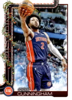 2025-26 Topps Holiday #H32 Cade Cunningham (10-PP15-NBAPISTONS)