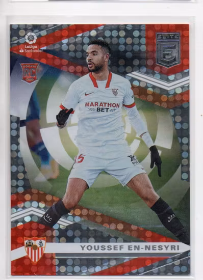2020-21 Elite La Liga Silver Circles #4 Youssef En-Nesyri (12-RR7-SEVILLA)