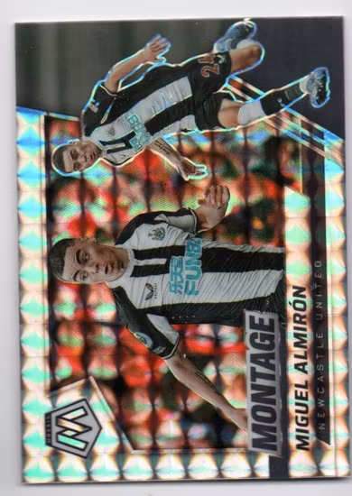 2021-22 Panini Mosaic English Premier League Montage Mosaic #19 Miguel Almiron (20-II5-NEWCASTLE)