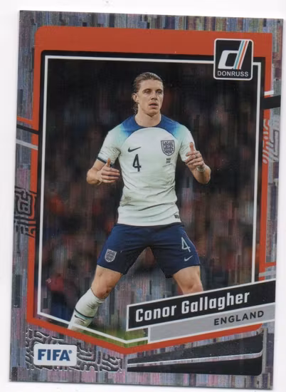 2023-24 Donruss Silver #9 Conor Gallagher (15-PP12-ENGLAND)