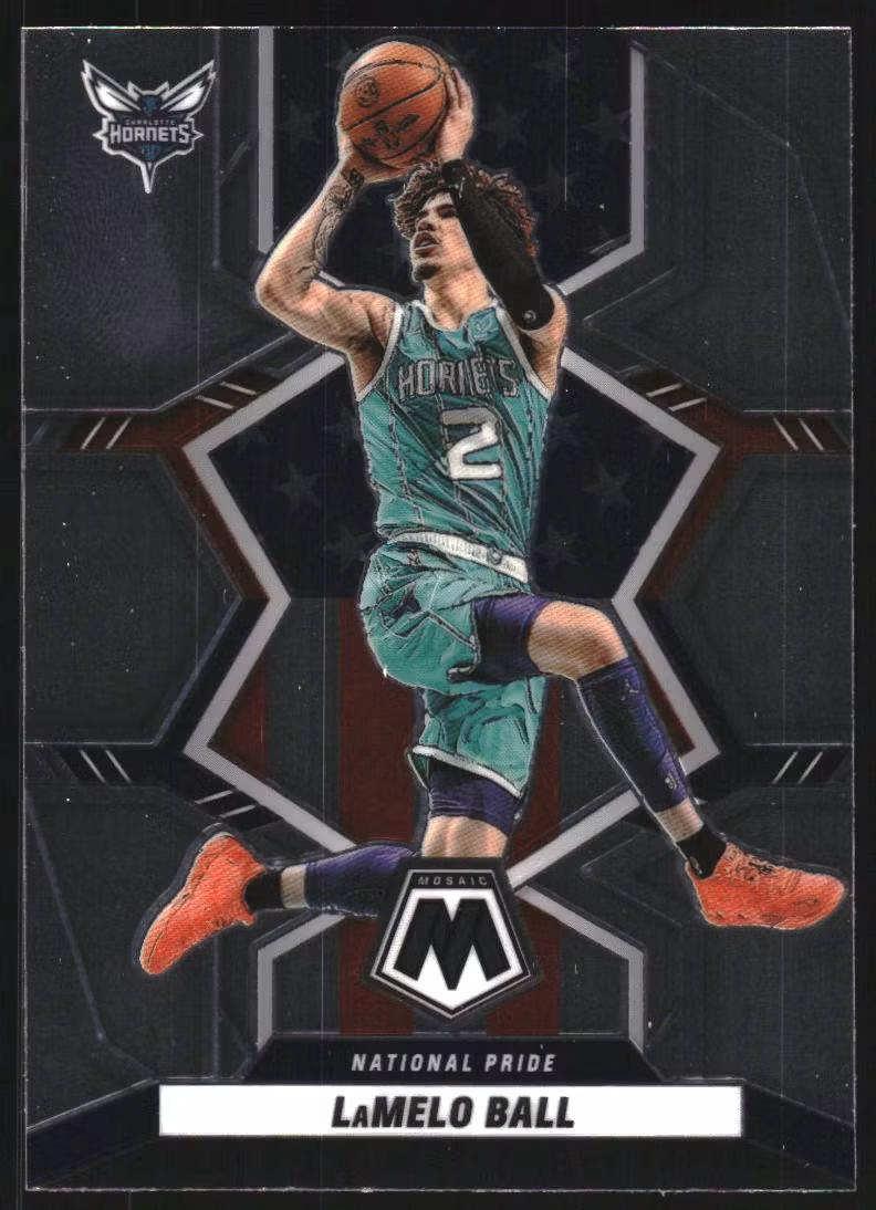 2021-22 Panini Mosaic #251 LaMelo Ball NP (10-RR13-NBAHORNETS)