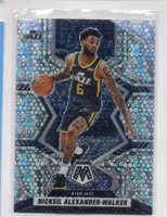 2021-22 Panini Mosaic Mosaic Fast Break Silver #109 Nickeil Alexander-Walker (15-II2-NBAJAZZ)