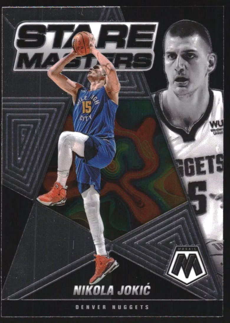 2021-22 Panini Mosaic Stare Masters #12 Nikola Jokic (25-RR14-NBANUGGETS)