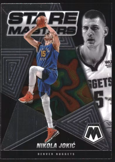 2021-22 Panini Mosaic Stare Masters #12 Nikola Jokic (25-RR14-NBANUGGETS)
