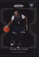 2021-22 Panini Prizm #313 Ziaire Williams RC (10-QQ14-NBAGRIZZLIES)