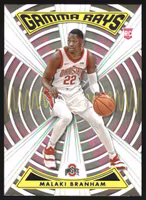 2022-23 Panini Chronicles Draft Picks Gamma Rays #18 Malaki Branham (10-RR13-NBAOTHERS)