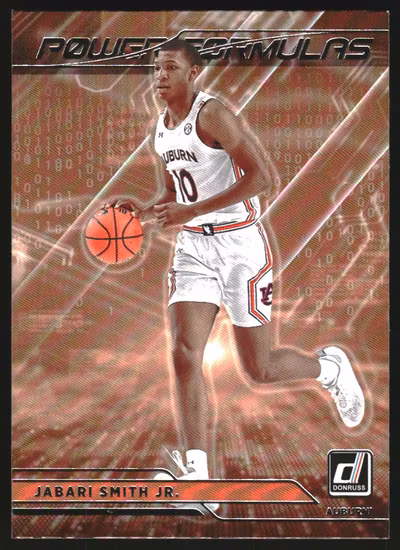 2022-23 Panini Chronicles Draft Picks Power Formulas #9 Jabari Smith Jr. (15-SS3-NBAOTHERS)