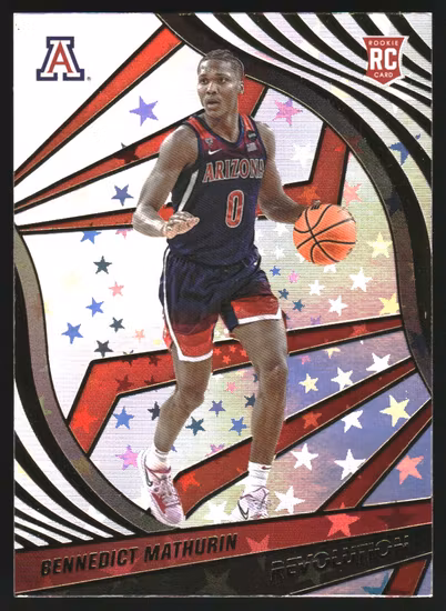 2022-23 Panini Chronicles Draft Picks Revolution Astro #18 Bennedict Mathurin (15-RR13-NBAOTHERS)