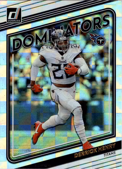 2022 Donruss Dominators #10 Derrick Henry (20-SS12-NFLTITANS)