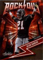 2023 Absolute Rock Out #5 Deion Sanders (15-SS12-NFLFALCONS)