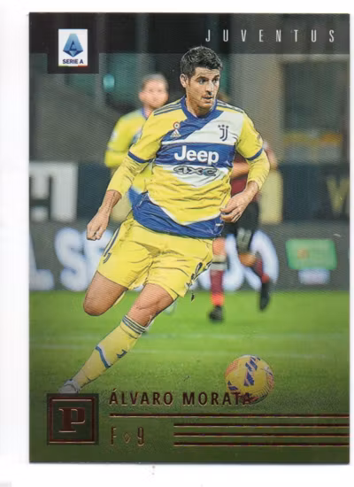 2021-22 Panini Chronicles Serie A #34 Alvaro Morata Panini (10-RR4-JUVENTUS)