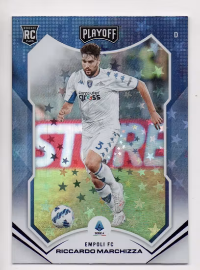 2021-22 Panini Chronicles Serie A Purple Astro #67 Riccardo Marchizza Playoff (20-RR4-EMPOLI)