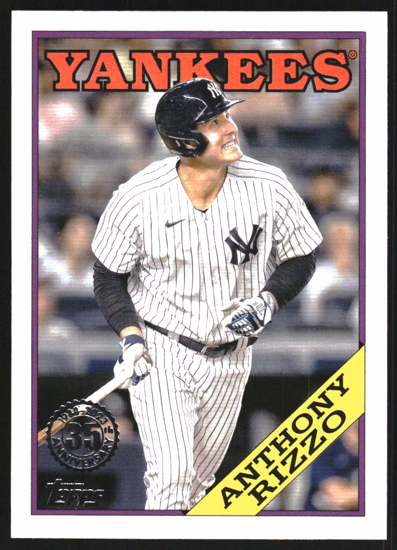 2023 Topps '88 Topps #T88100 Anthony Rizzo (12-SS12-MLBYANKEES)