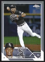 2023 Topps Chrome Refractors #211 Tim Anderson (12-OO8-MLBWHITESOX)