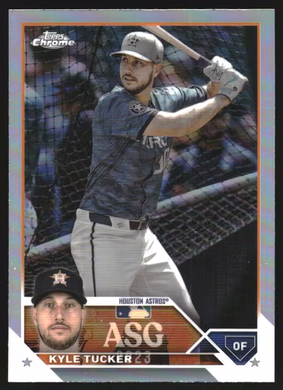 2023 Topps Chrome Update '23 All Star Game #ASGC48 Kyle Tucker (12-OO14-MLBASTROS)