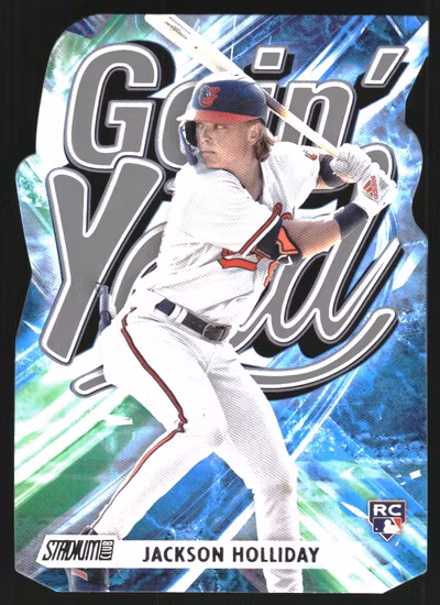 2024 Stadium Club Goin' Yard #GY8 Jackson Holliday (100-SS12-MLBORIOLES)