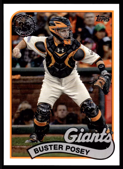 2024 Topps '89 Topps #89B91 Buster Posey (10-SS7-MLBGIANTS)
