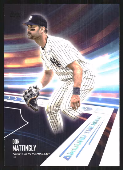 2024 Topps Around the Horn #ATH30 Don Mattingly (15-SS2-MLBYANKEES)