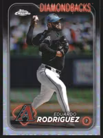 2024 Topps Chrome Update Refractors #USC113 Eduardo Rodriguez (10-OO9-MLBDIAMONDBACKS)