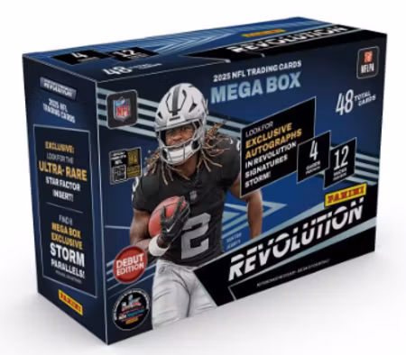 2025 Panini Revolution Football (Mega Box)